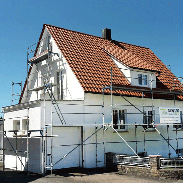 Maler Balingen / Hechingen: Fassadenarbeiten und Gerüstbau
