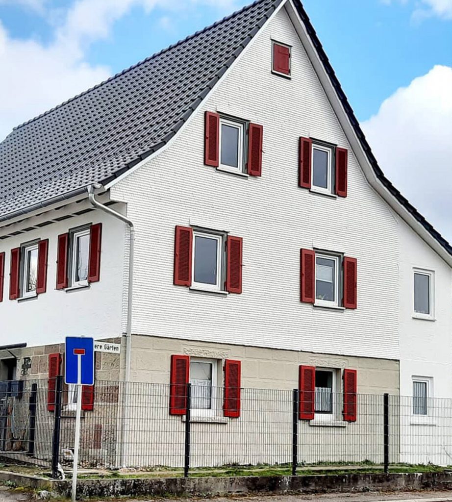 Fassadensanierung - Haus in Haigerloch mit schöner Fassade